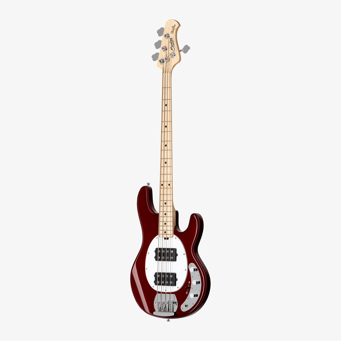 Đàn Guitar Bass 4-dây Sterling S.U.B StingRay RAY4 HH, Maple Fingerboard-Mai Nguyên Music