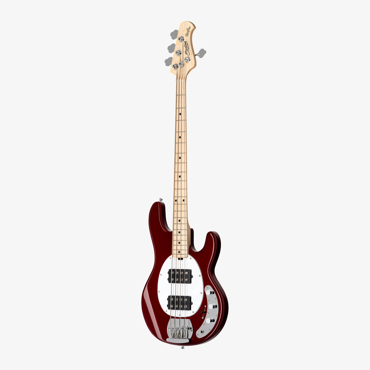 Đàn Guitar Bass 4-dây Sterling S.U.B StingRay RAY4 HH, Maple Fingerboard-Mai Nguyên Music