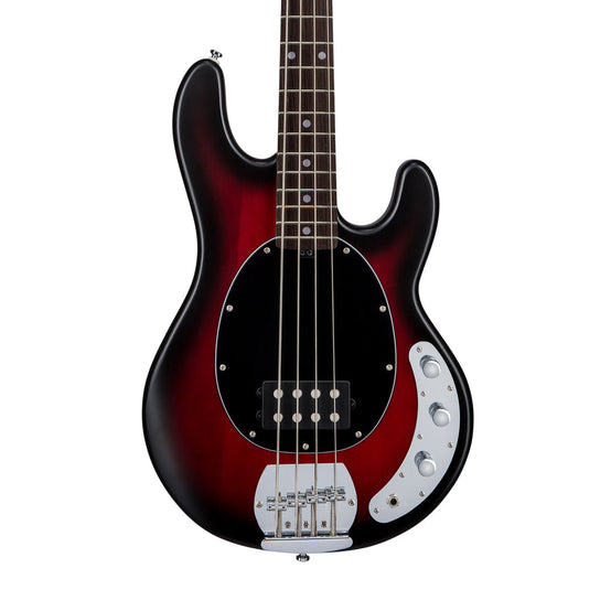 Đàn Guitar Bass 4-dây Sterling S.U.B StingRay RAY4 - Red Ruby Burst Satin-Mai Nguyên Music
