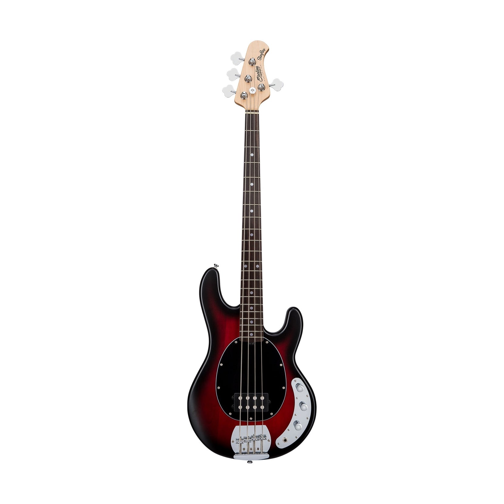 Đàn Guitar Bass 4-dây Sterling S.U.B StingRay RAY4 - Red Ruby Burst Satin-Mai Nguyên Music