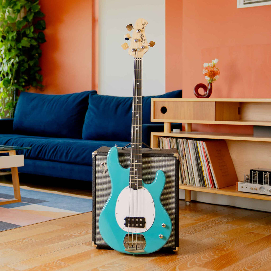 Đàn Guitar Bass 4-dây Sterling StingRay RAY2, Amaranth Fingerboard-Mai Nguyên Music