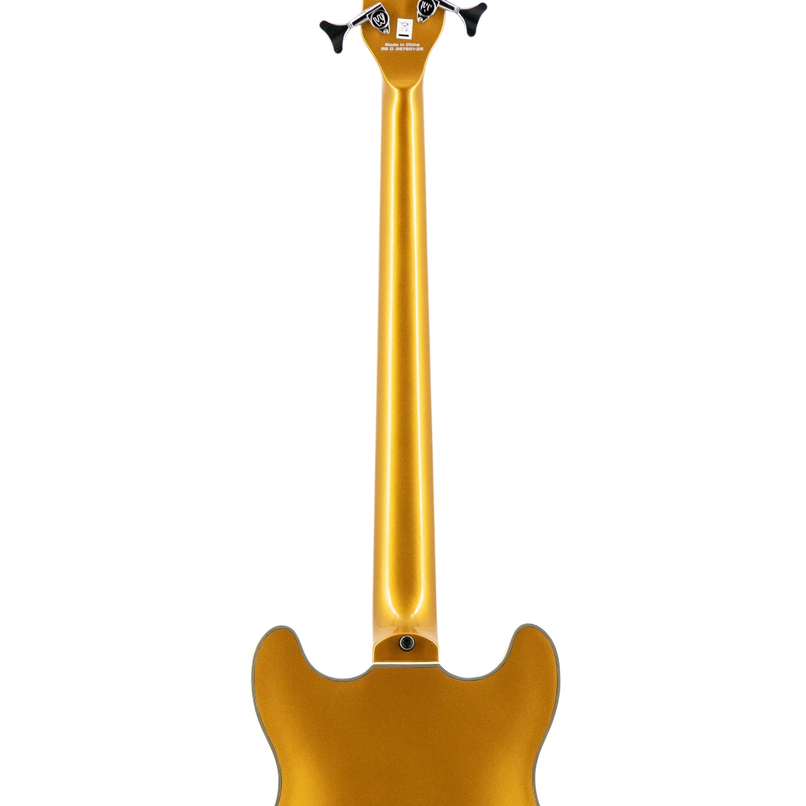 Đàn Guitar Bass 4-dây Warwick RockBass Star Bass Hollowbody, Metallic Gold-Mai Nguyên Music