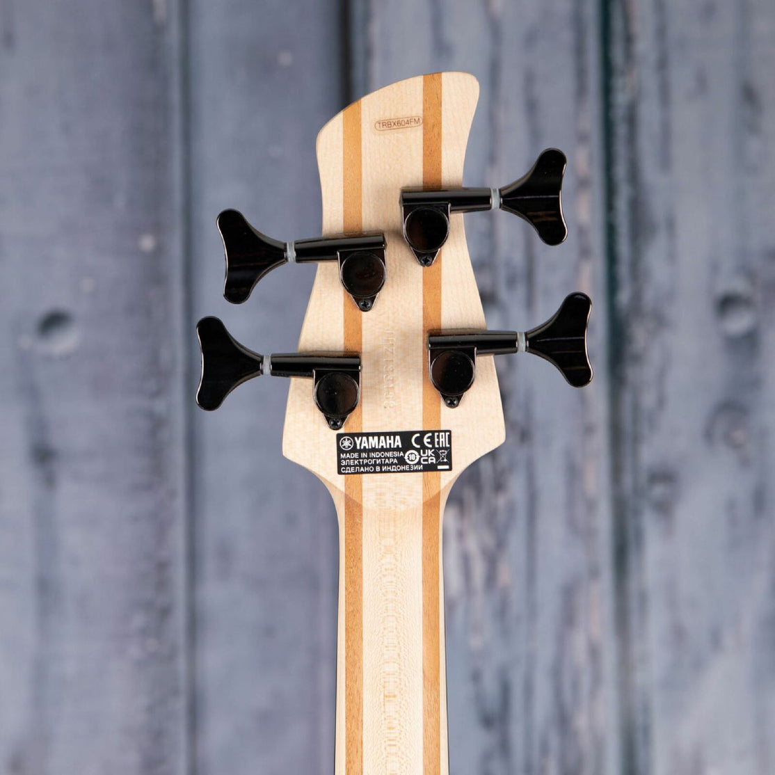 Đàn Guitar Bass 4-dây Yamaha TRBX604FM, Natural Satin-Mai Nguyên Music