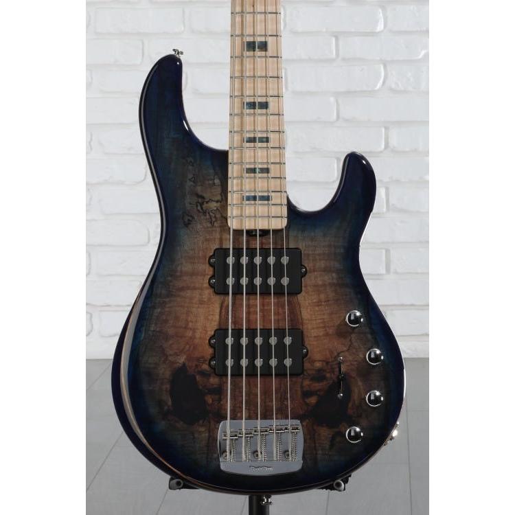 Đàn Guitar Bass 5-dây Ernie Ball Music Man BFR StingRay 5 Special - Paua Blue Burst-Mai Nguyên Music