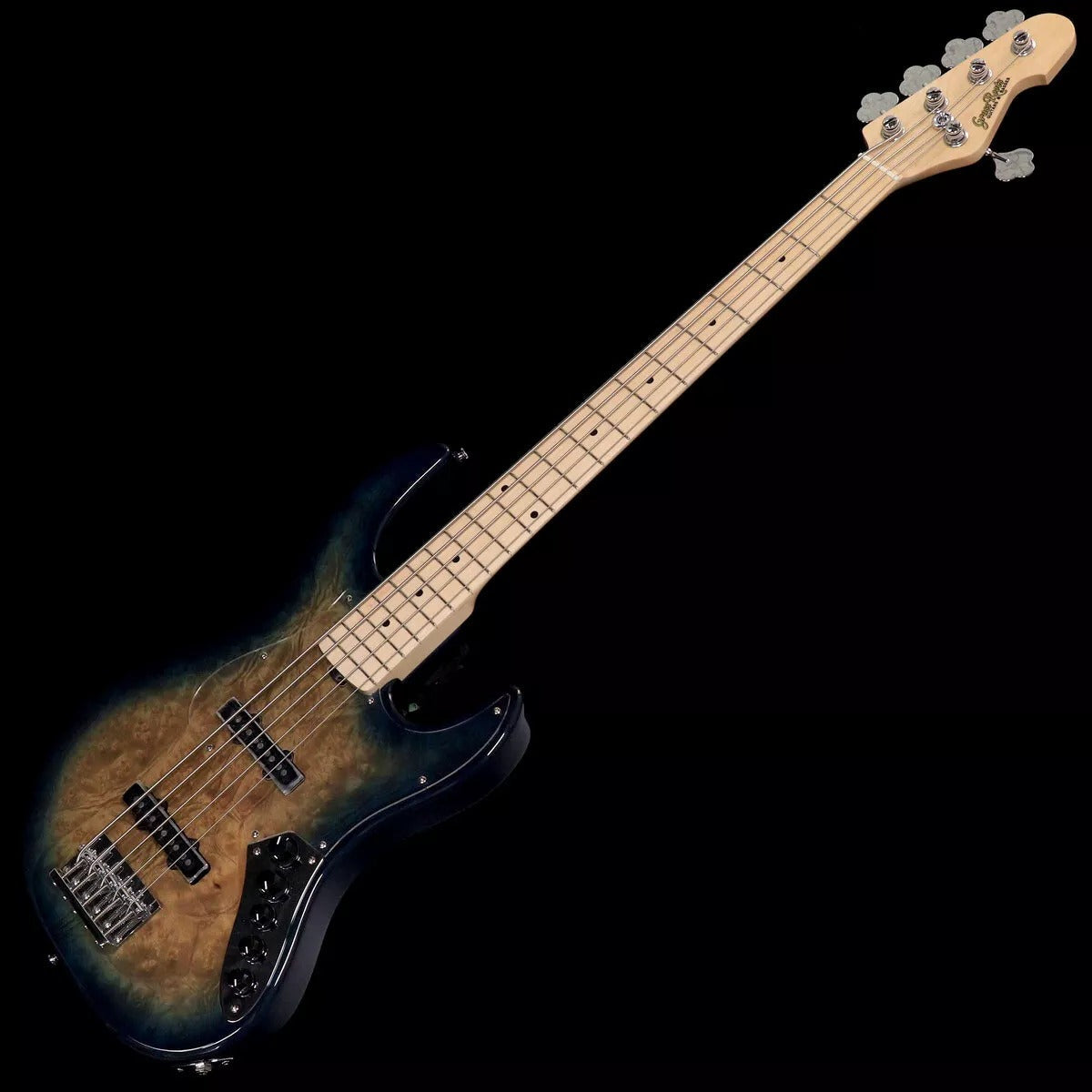Đàn Guitar Bass 5-dây GrassRoots G-AMAZE-GCB5-NDBS, Natural Dark Blue Burst-Mai Nguyên Music