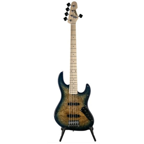Đàn Guitar Bass 5-dây GrassRoots G-AMAZE-GCB5-NDBS, Natural Dark Blue Burst-Mai Nguyên Music