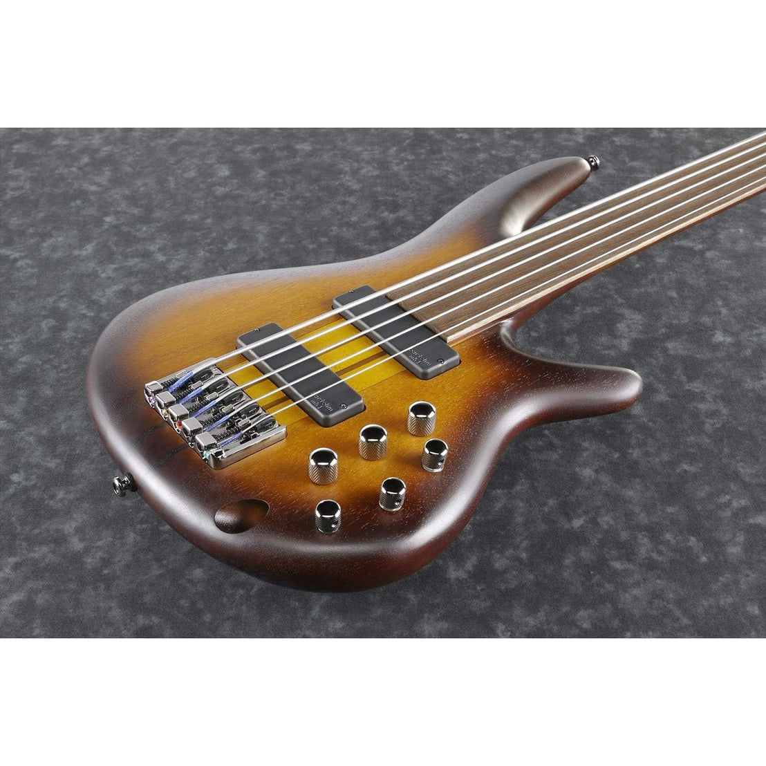 Đàn Guitar Bass 5-dây Ibanez Bass Workshop SRF705, Brown Burst Flat-Mai Nguyên Music