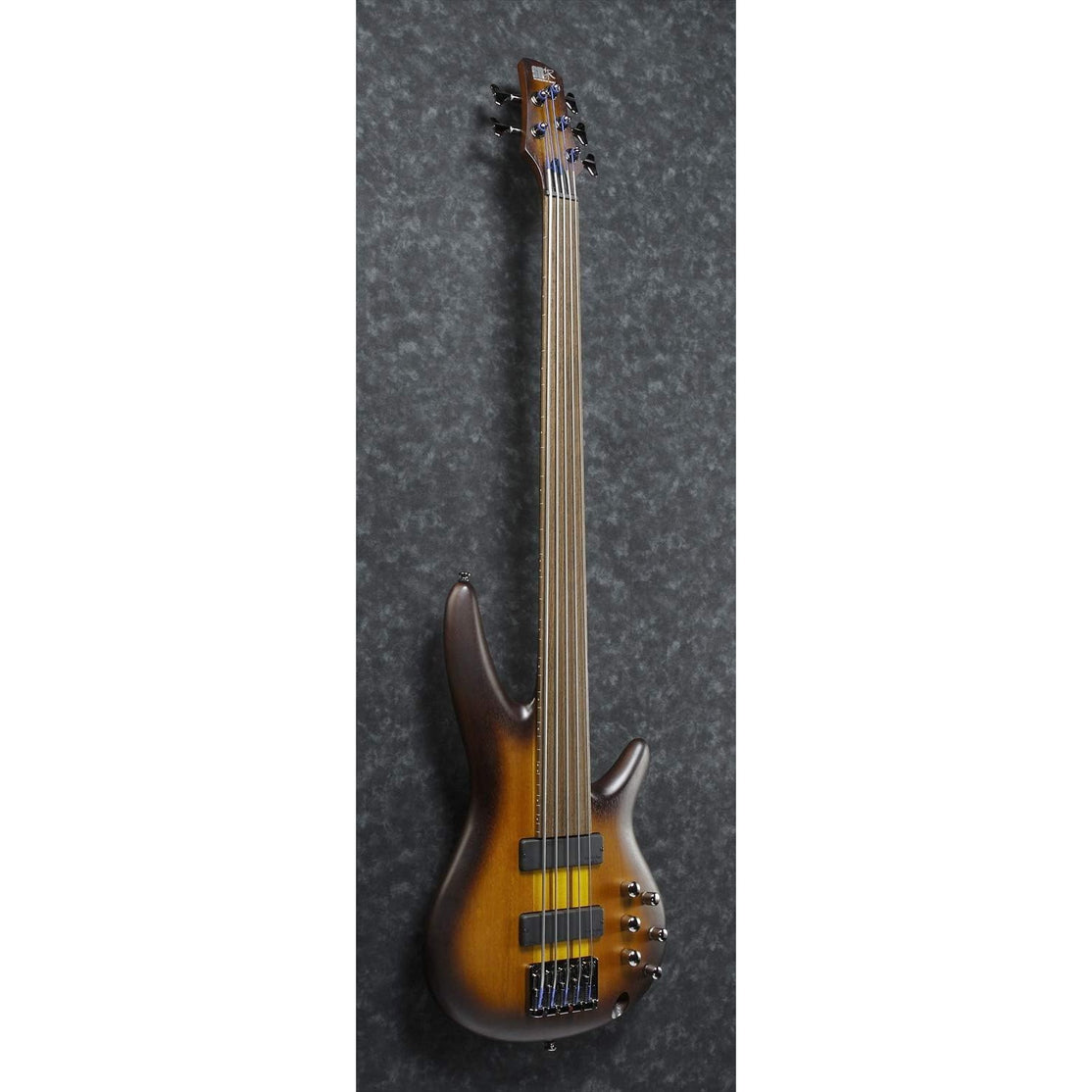 Đàn Guitar Bass 5-dây Ibanez Bass Workshop SRF705, Brown Burst Flat-Mai Nguyên Music
