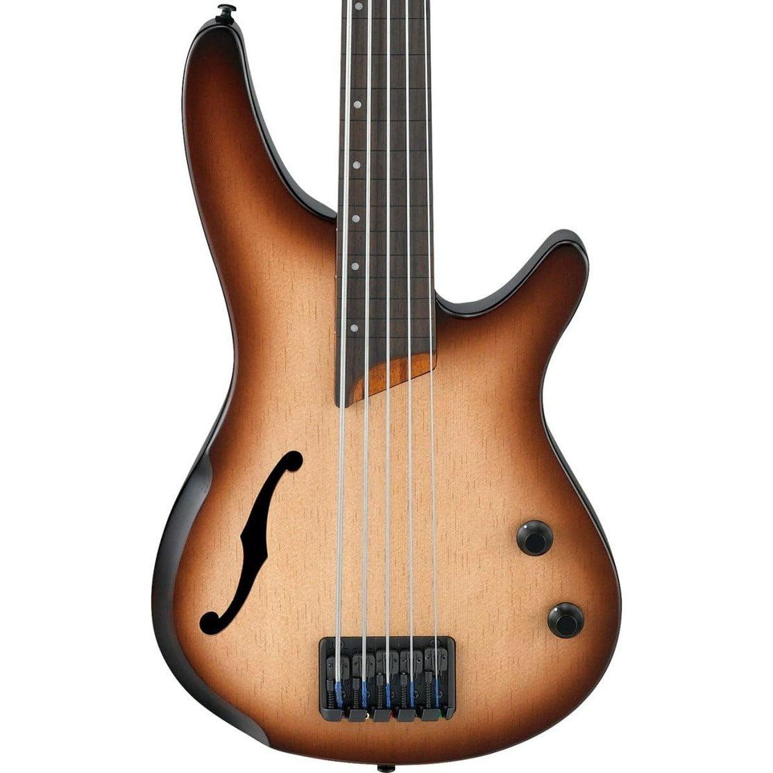Đàn Guitar Bass 5-dây Ibanez Bass Workshop SRH505F, Natural Browned Burst Flat-Mai Nguyên Music