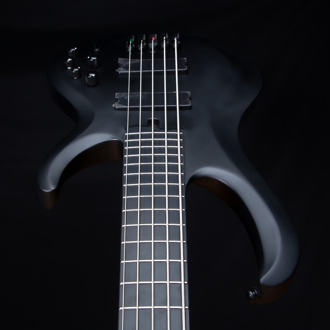 Đàn Guitar Bass 5-dây Ibanez BTB IronLabel BTB625EX, Black Flat-Mai Nguyên Music