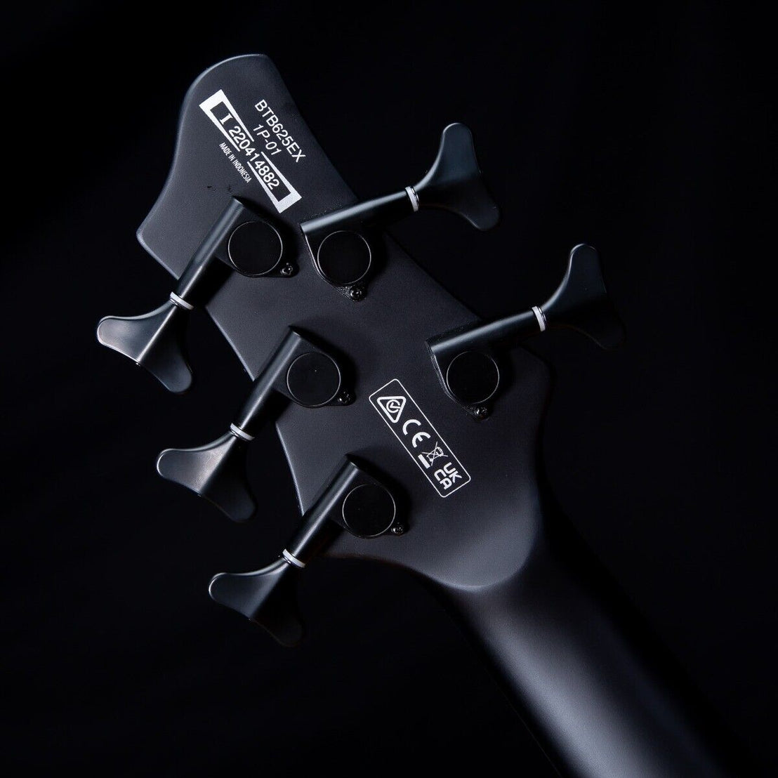 Đàn Guitar Bass 5-dây Ibanez BTB IronLabel BTB625EX, Black Flat-Mai Nguyên Music