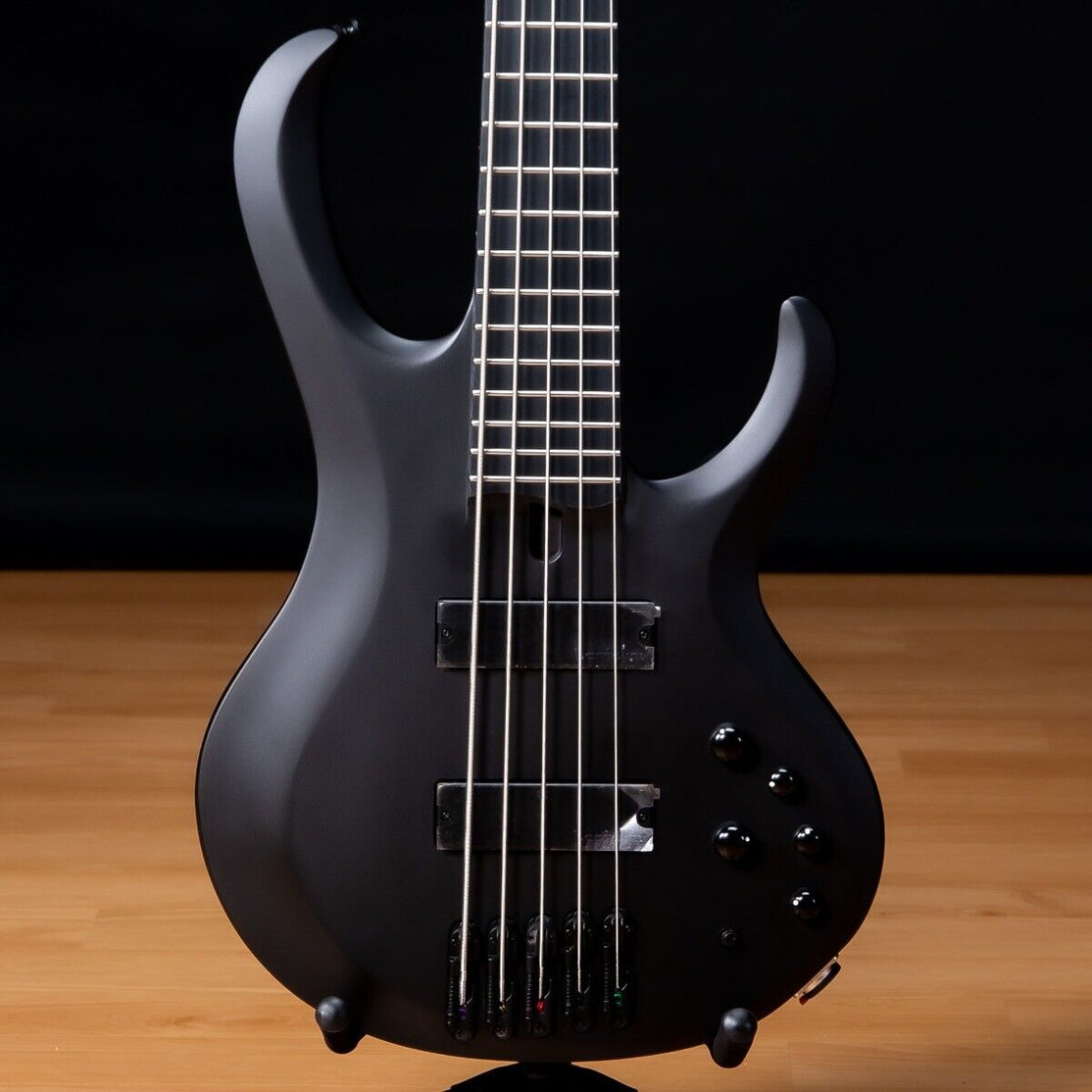 Đàn Guitar Bass 5-dây Ibanez BTB IronLabel BTB625EX, Black Flat-Mai Nguyên Music