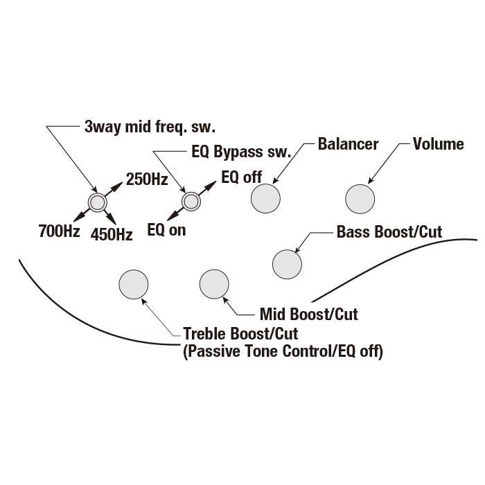 Đàn Guitar Bass 5-dây Ibanez BTB Premium BTB1835 w/Bag, Natural Shadow Low Gloss-Mai Nguyên Music