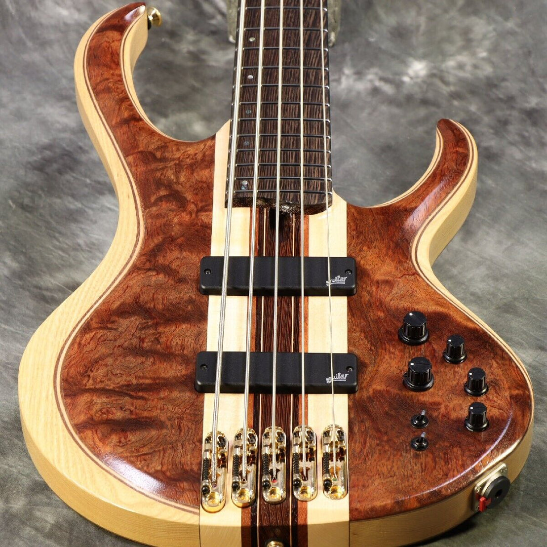 Đàn Guitar Bass 5-dây Ibanez BTB Premium BTB1835 w/Bag, Natural Shadow Low Gloss-Mai Nguyên Music