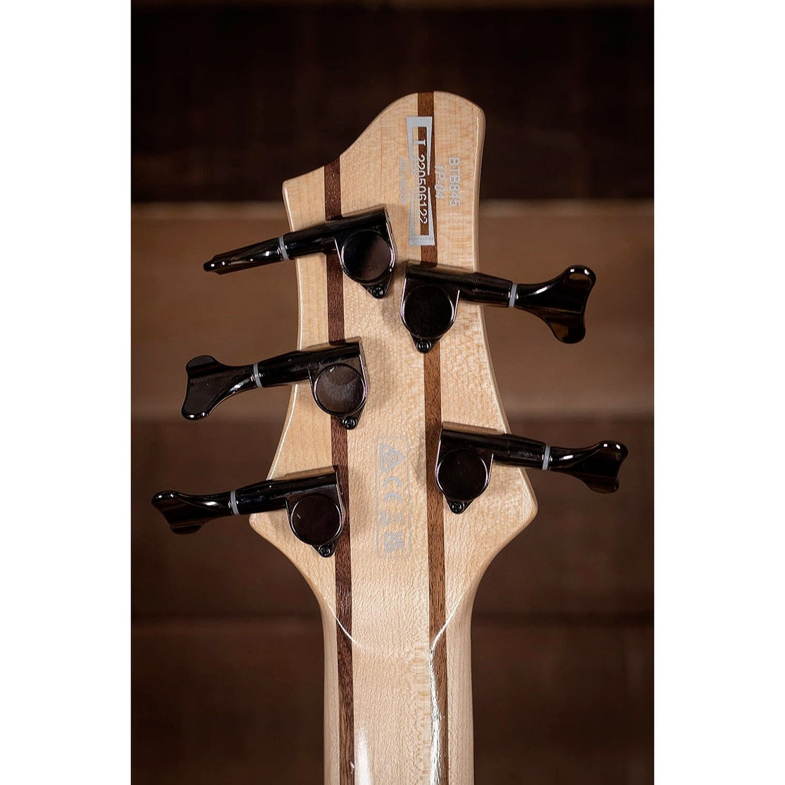 Đàn Guitar Bass 5-dây Ibanez BTB Standard BTB845, Cerulean Blue Burst Low Gloss-Mai Nguyên Music