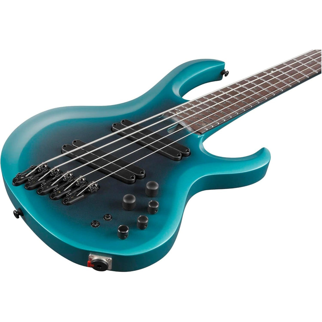 Đàn Guitar Bass 5-dây Ibanez BTB Workshop BTB605MS w/Case, Cerulean Aura Burst Matte-Mai Nguyên Music