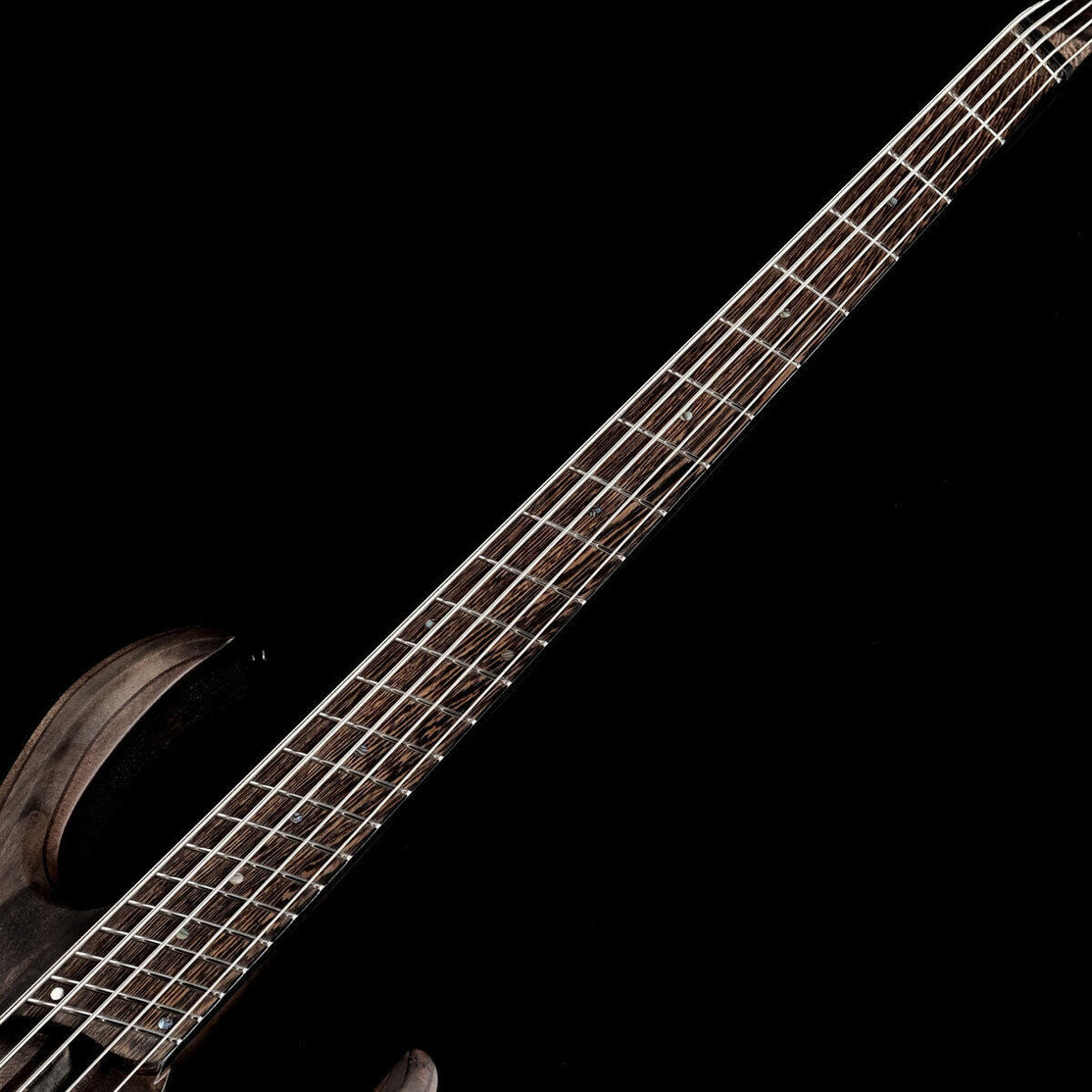 Đàn Guitar Bass 5-dây Ibanez BTB Workshop BTB805MS w/Case, Transparent Gray Flat-Mai Nguyên Music
