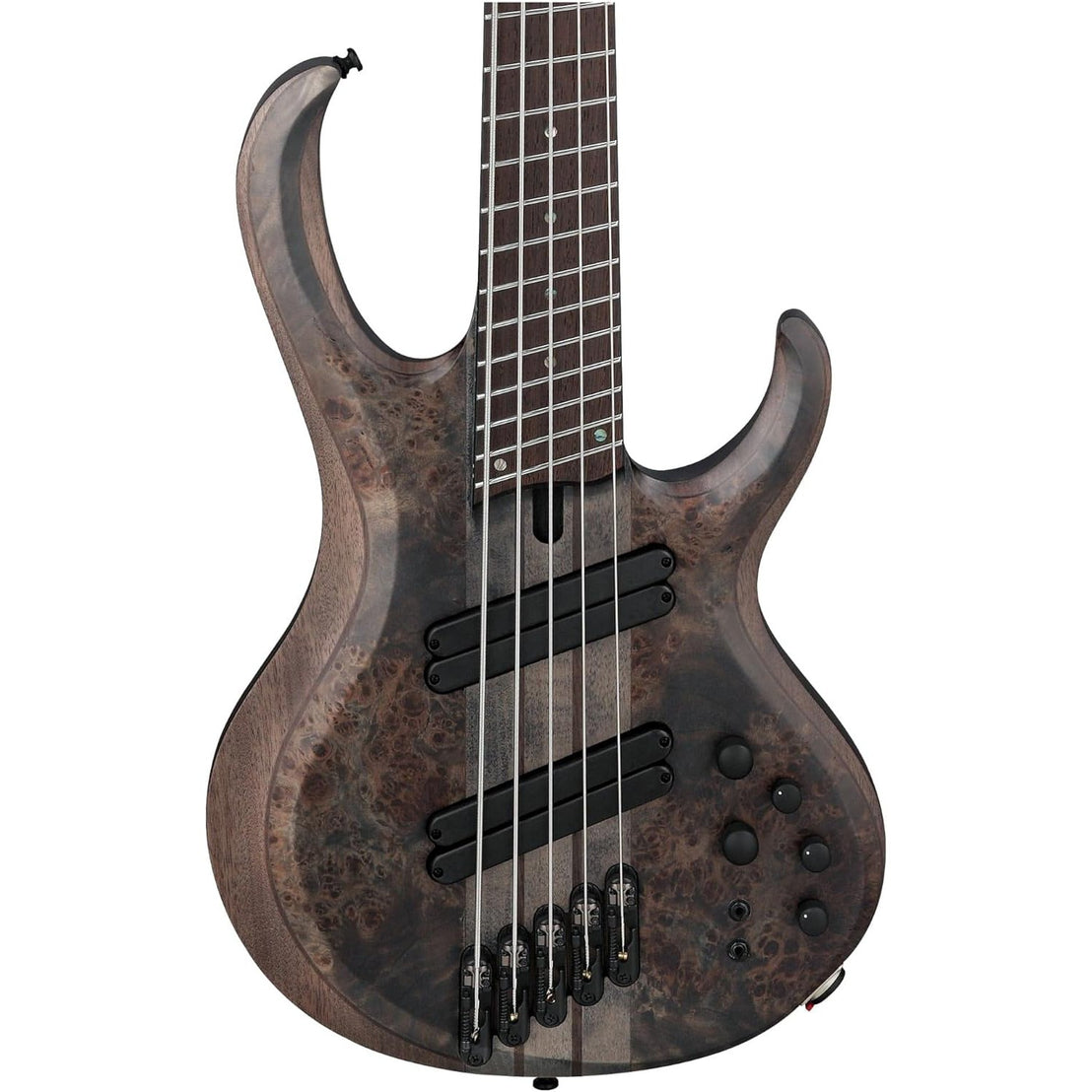 Đàn Guitar Bass 5-dây Ibanez BTB Workshop BTB805MS w/Case, Transparent Gray Flat-Mai Nguyên Music
