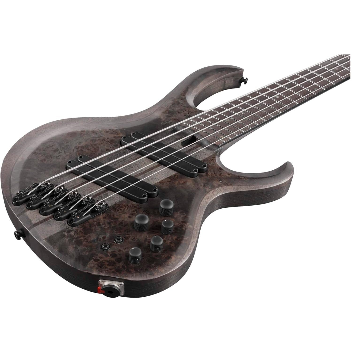 Đàn Guitar Bass 5-dây Ibanez BTB Workshop BTB805MS w/Case, Transparent Gray Flat-Mai Nguyên Music