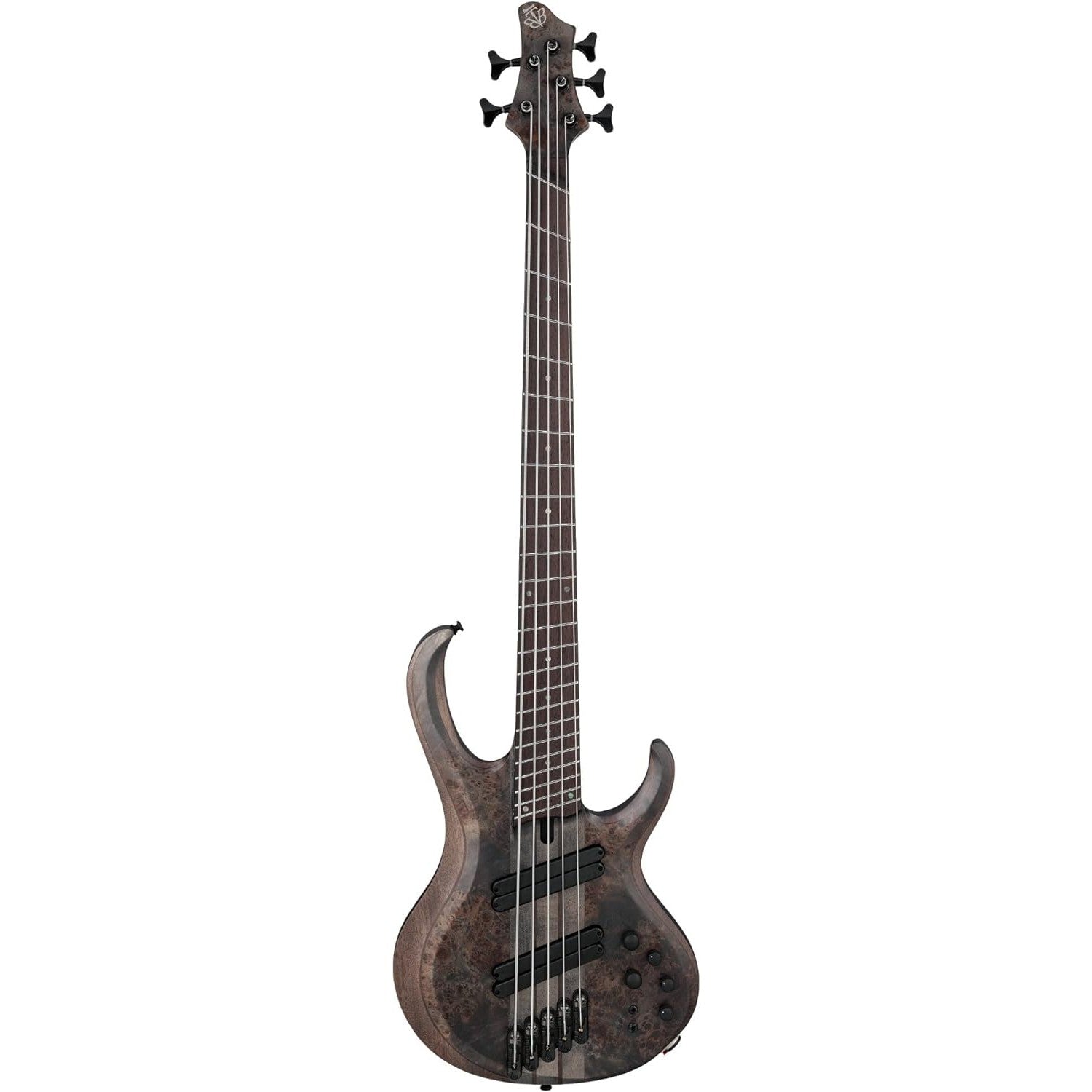 Đàn Guitar Bass 5-dây Ibanez BTB Workshop BTB805MS w/Case, Transparent Gray Flat-Mai Nguyên Music