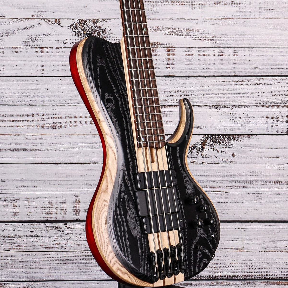 Đàn Guitar Bass 5-dây Ibanez BTB Workshop BTB865SC, Weathered Black Low Gloss-Mai Nguyên Music