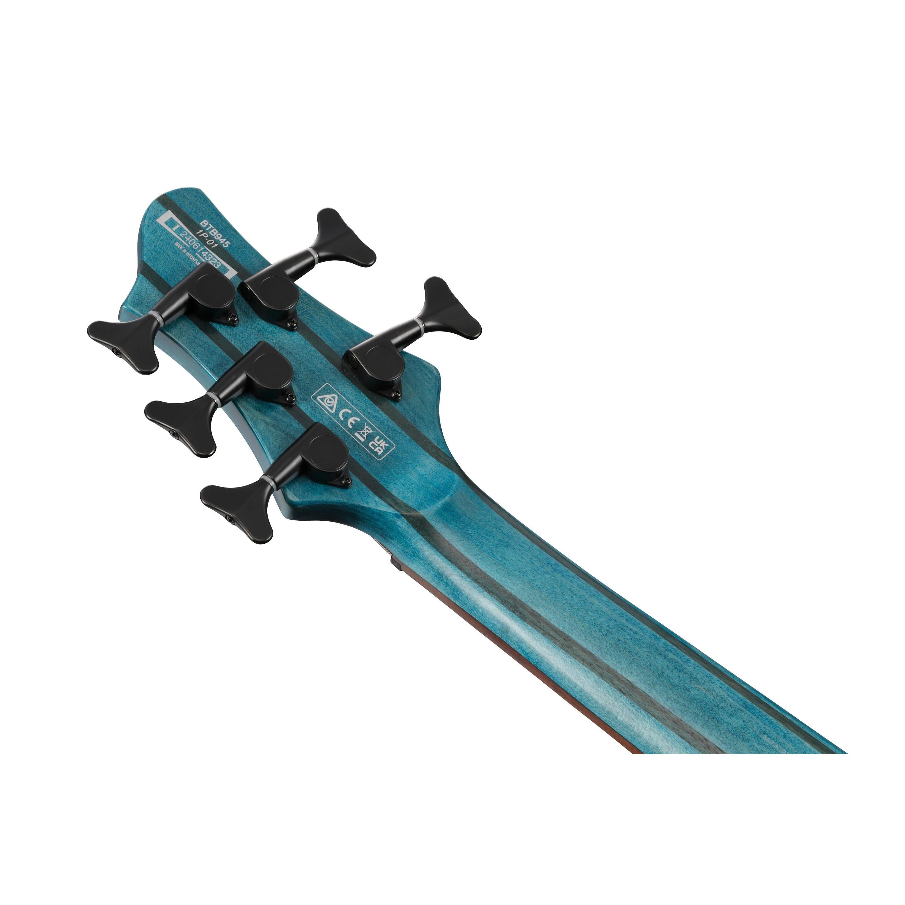 Đàn Guitar Bass 5-dây Ibanez BTB945 - Cosmic Blue Low Gloss-Mai Nguyên Music