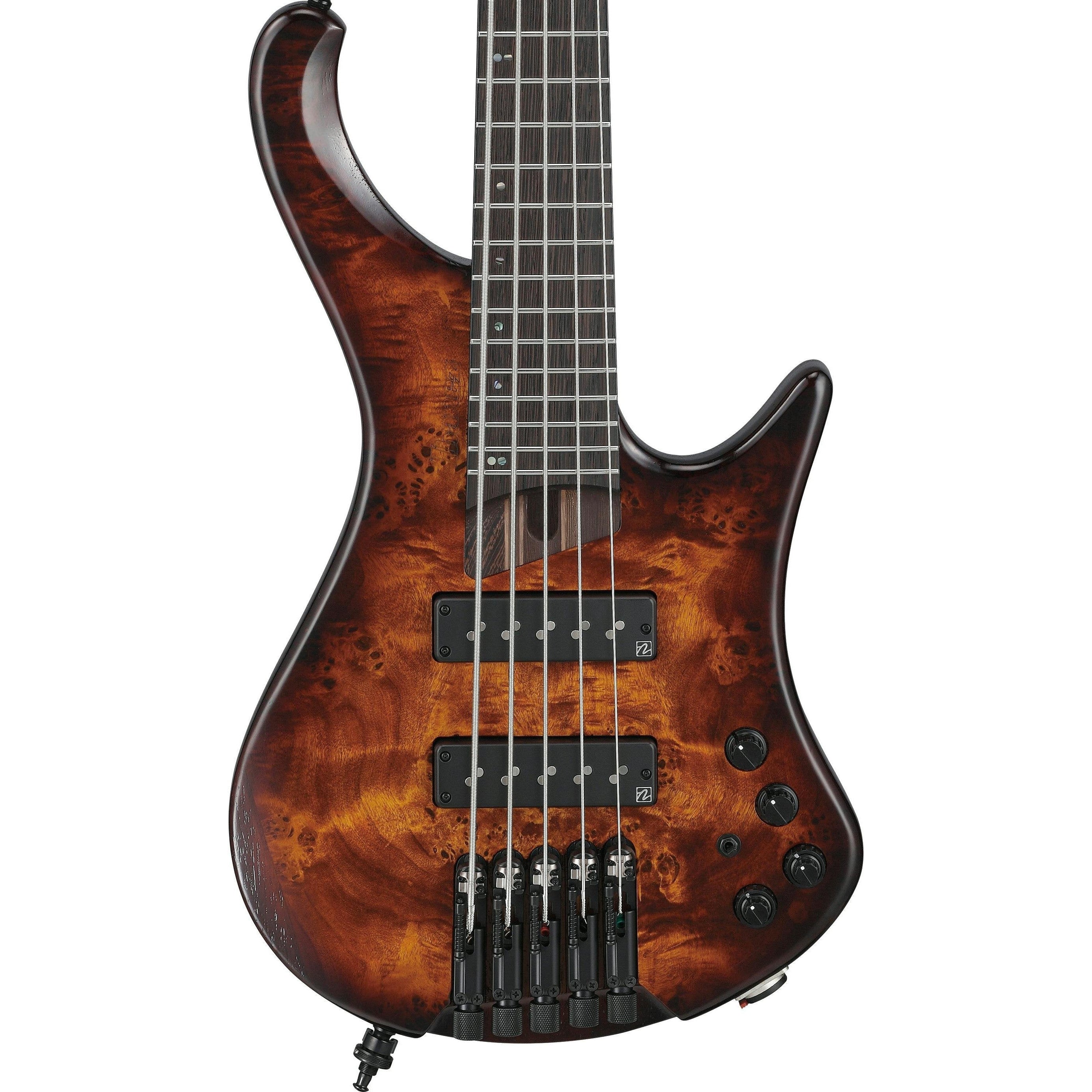 Đàn Guitar Bass 5-dây Ibanez EHB1505S Workshop, Dragon Eye Burst Low Gloss-Mai Nguyên Music
