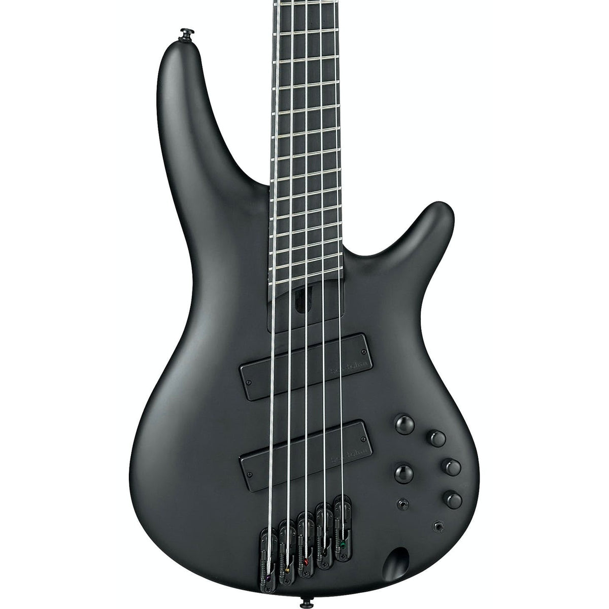 Đàn Guitar Bass 5-dây Ibanez SR IronLabel SRMS625EX, Black Flat-Mai Nguyên Music