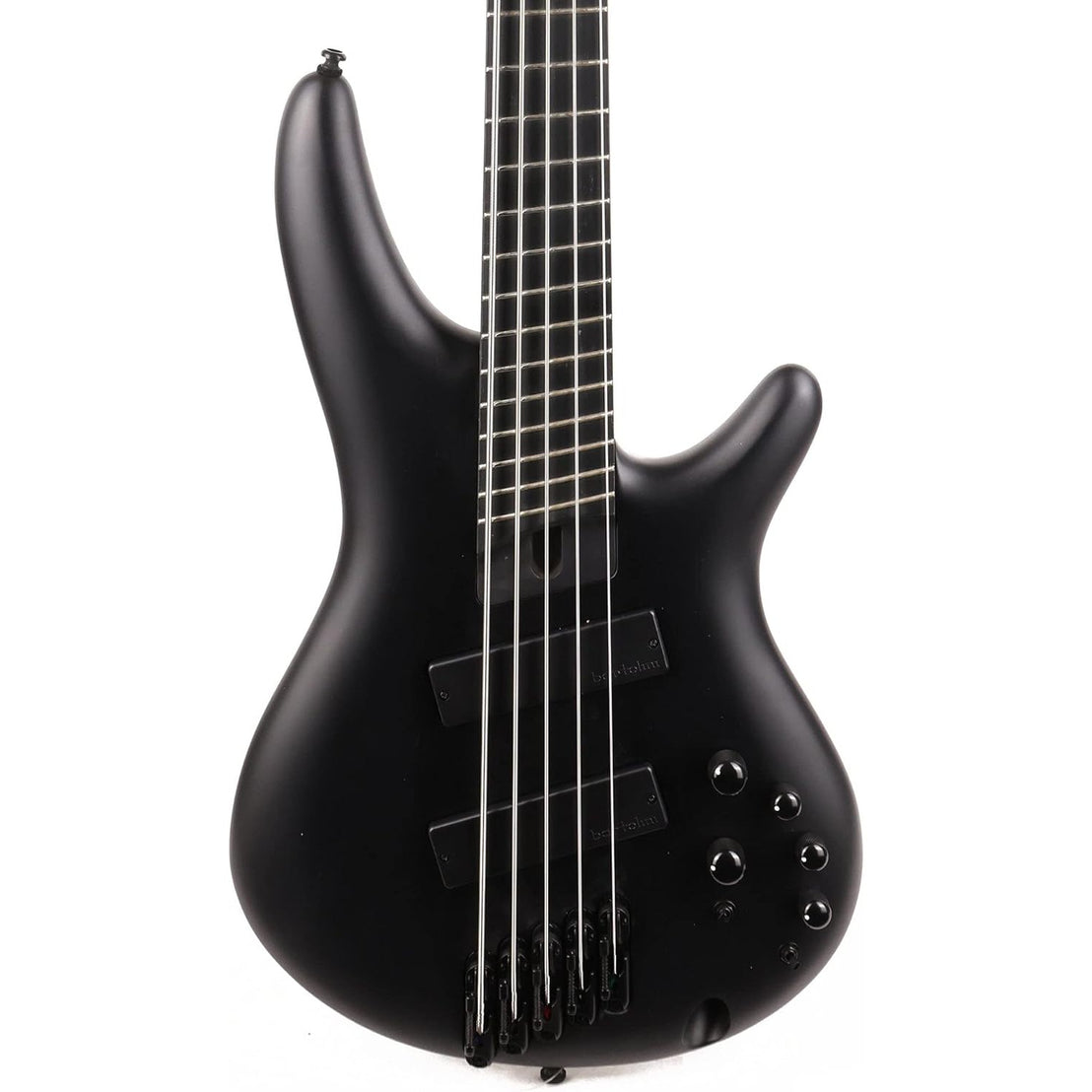 Đàn Guitar Bass 5-dây Ibanez SR IronLabel SRMS625EX, Black Flat-Mai Nguyên Music