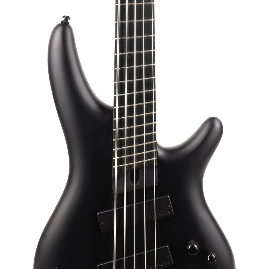Đàn Guitar Bass 5-dây Ibanez SR IronLabel SRMS625EX, Black Flat-Mai Nguyên Music