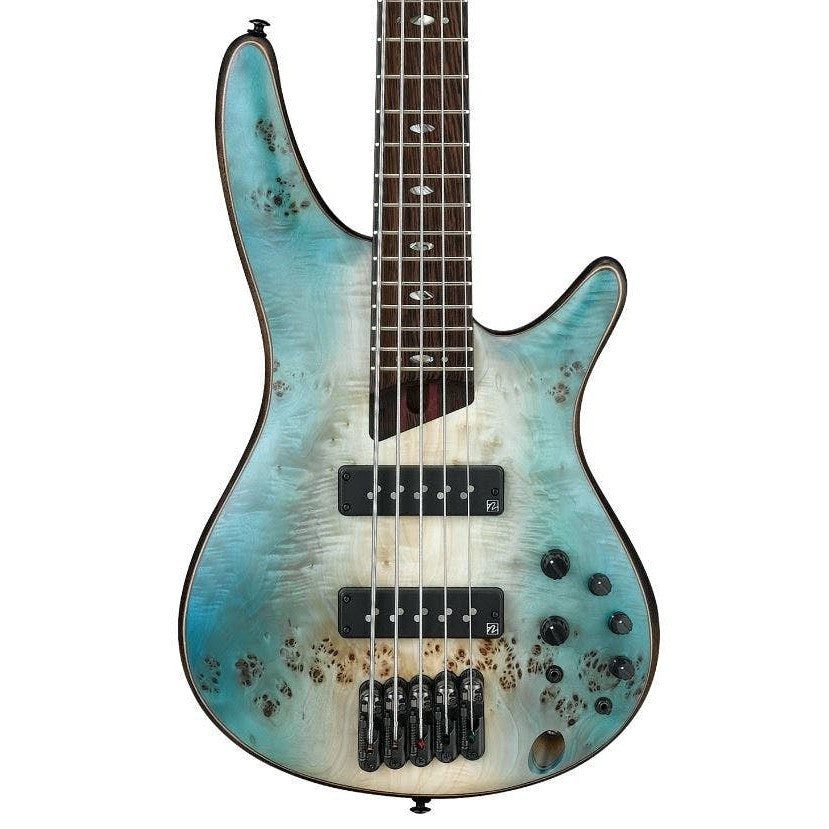 Đàn Guitar Bass 5-dây Ibanez SR Premium SR1605B w/Bag, Caribbean Shoreline Flat-Mai Nguyên Music