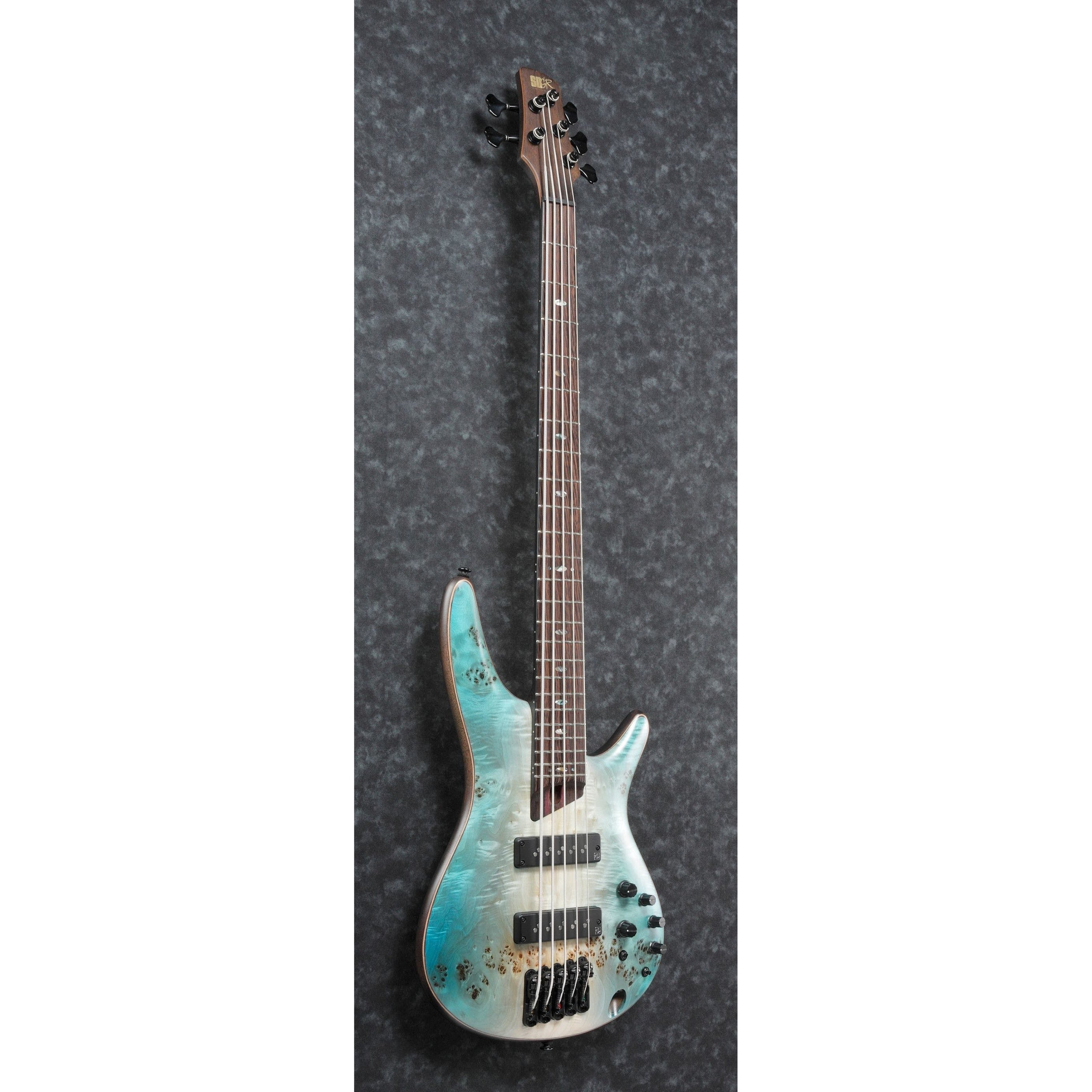 Đàn Guitar Bass 5-dây Ibanez SR Premium SR1605B w/Bag, Caribbean Shoreline Flat-Mai Nguyên Music