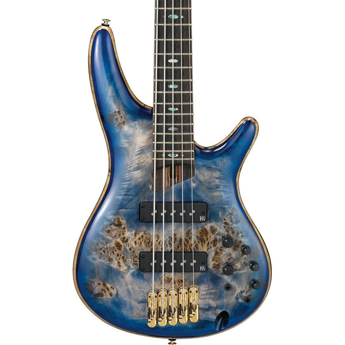 Đàn Guitar Bass 5-dây Ibanez SR Premium SR2605 w/Bag, Cerulean Blue Burst-Mai Nguyên Music