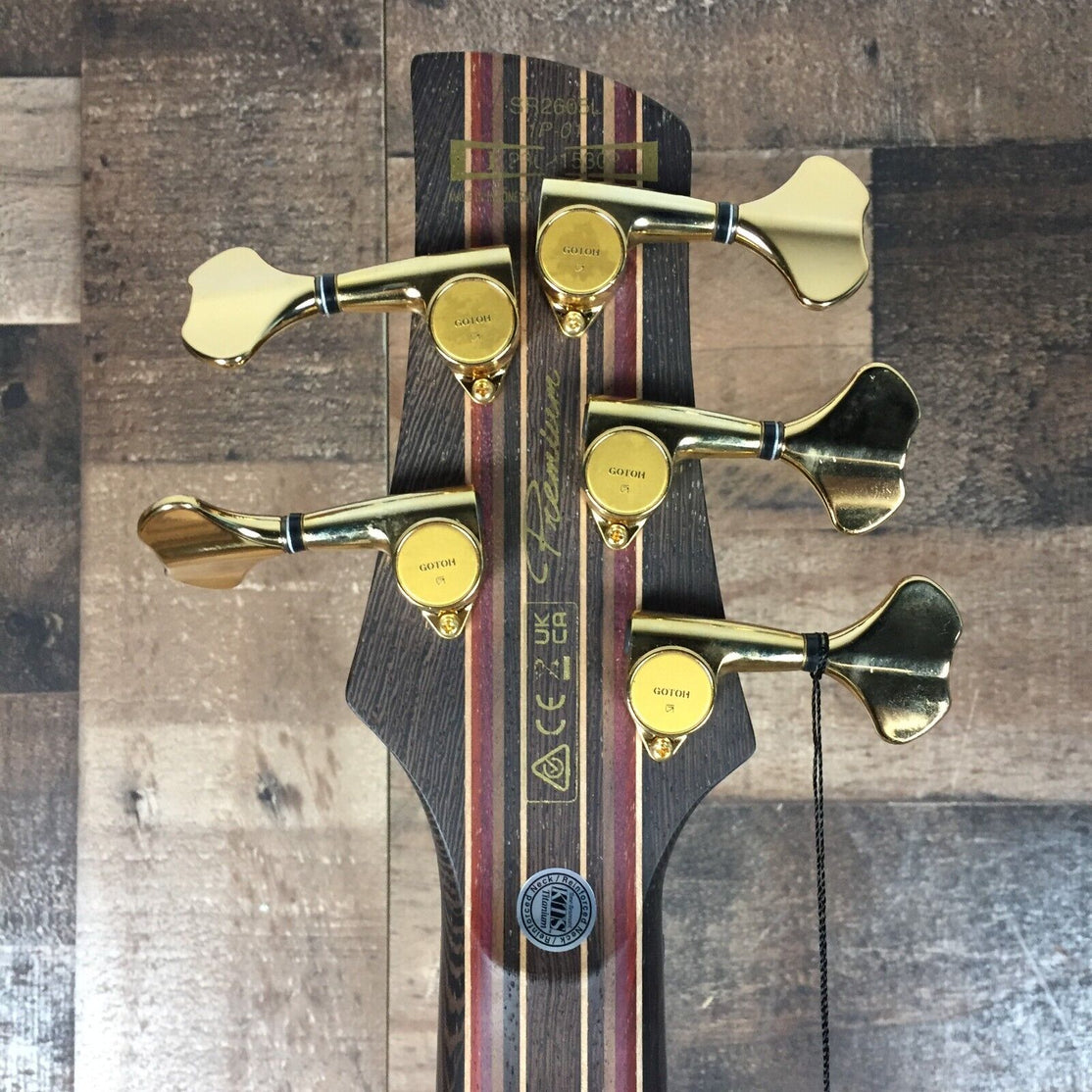 Đàn Guitar Bass 5-dây Ibanez SR Premium SR2605 w/Bag, Cerulean Blue Burst-Mai Nguyên Music