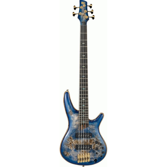 Đàn Guitar Bass 5-dây Ibanez SR Premium SR2605 w/Bag, Cerulean Blue Burst-Mai Nguyên Music