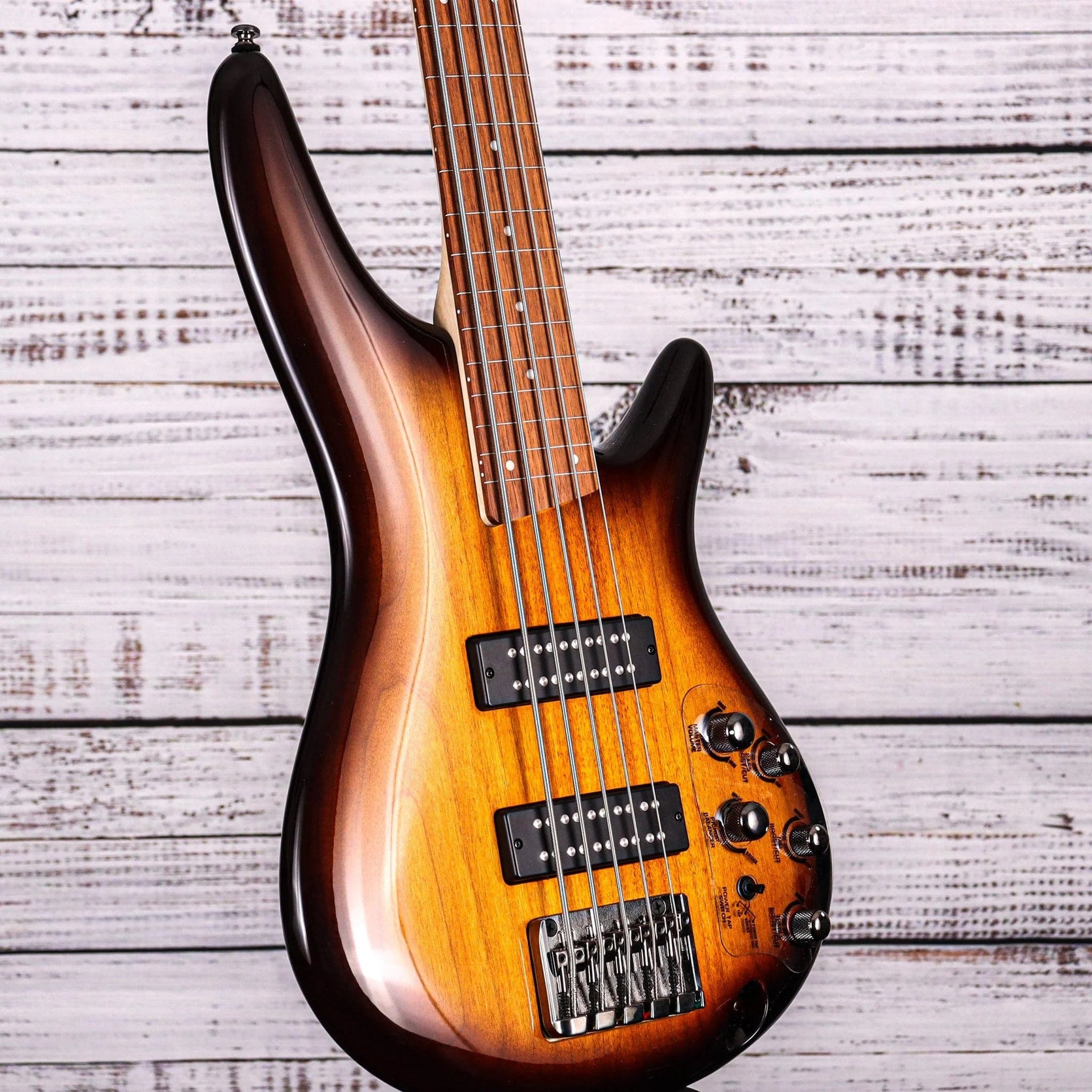 Đàn Guitar Bass 5-dây Ibanez SR Standard SR375EF, Brown Burst-Mai Nguyên Music