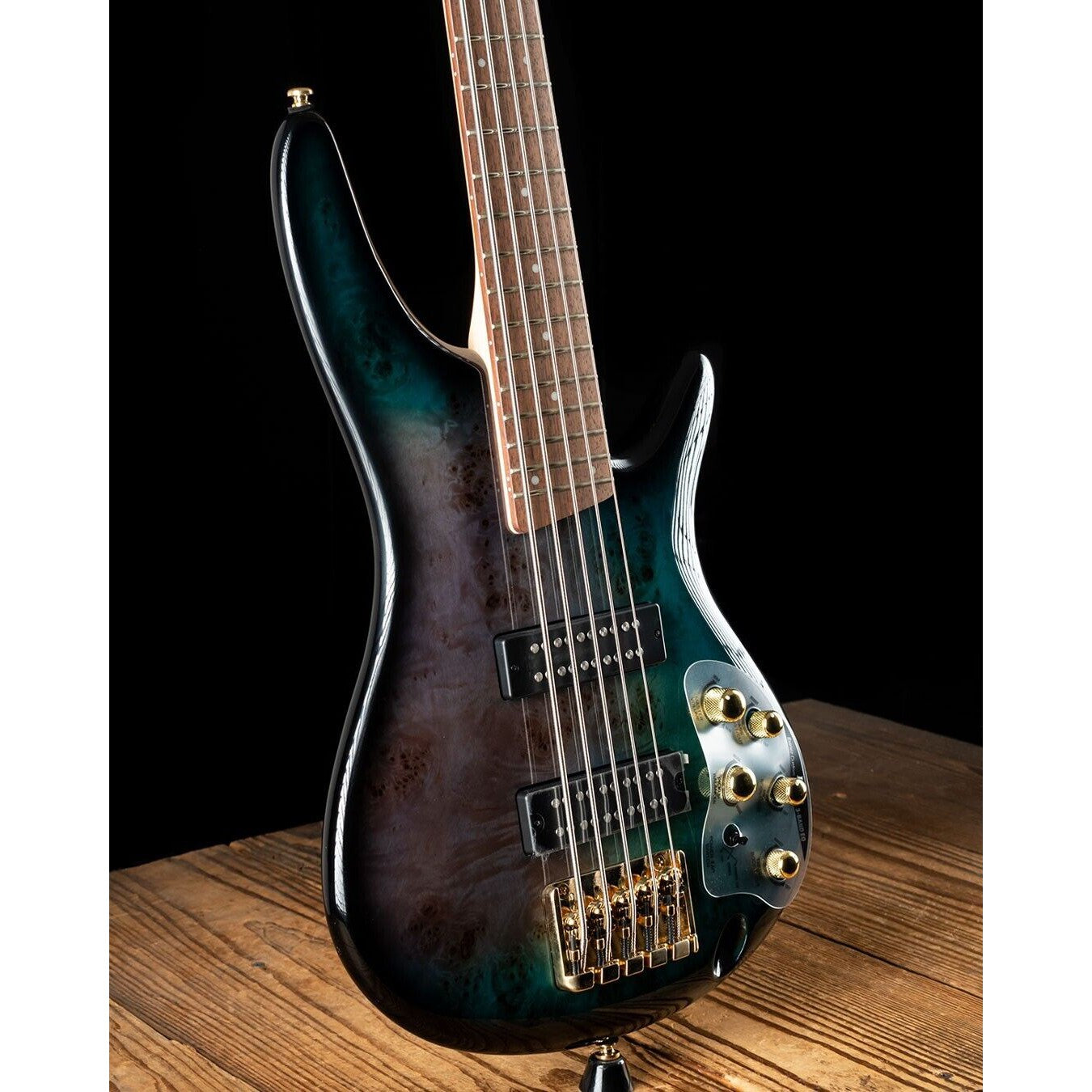 Đàn Guitar Bass 5-dây Ibanez SR Standard SR405EPBDX, Tropical Seafloor Burst-Mai Nguyên Music