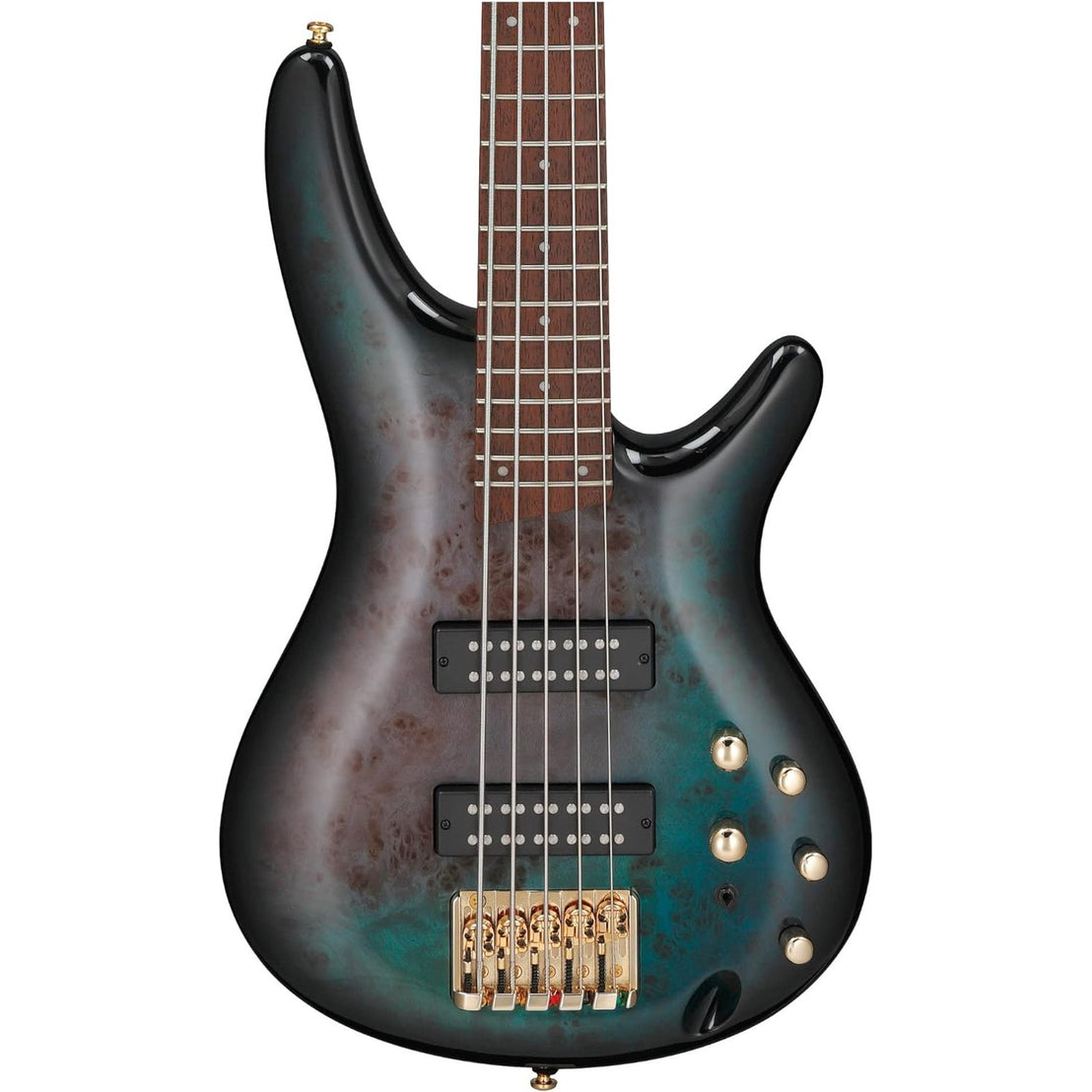 Đàn Guitar Bass 5-dây Ibanez SR Standard SR405EPBDX, Tropical Seafloor Burst-Mai Nguyên Music