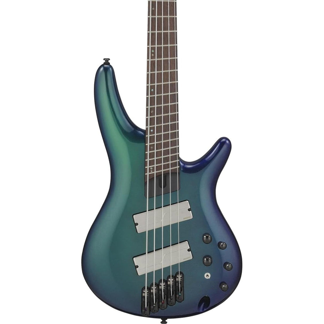 Đàn Guitar Bass 5-dây Ibanez SRMS725 Workshop, Blue Chameleon-Mai Nguyên Music