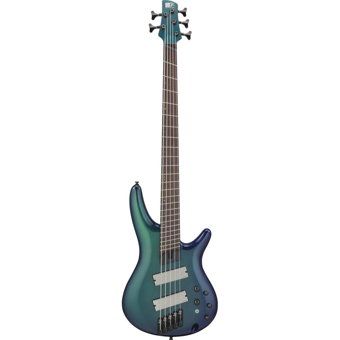 Đàn Guitar Bass 5-dây Ibanez SRMS725 Workshop, Blue Chameleon-Mai Nguyên Music