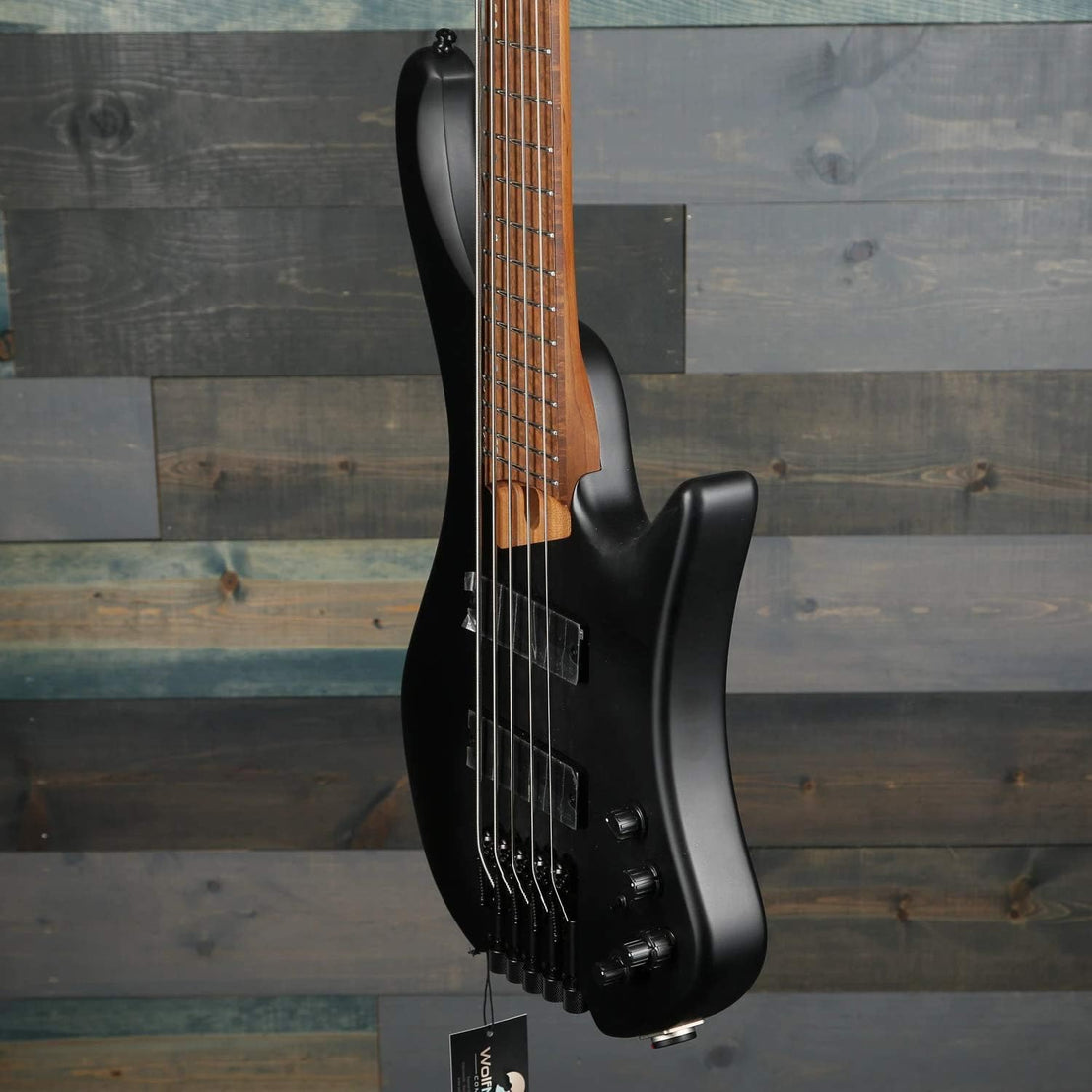 Đàn Guitar Bass 5-dây Ibanez Workshop EHB1005 w/Bag, Black Flat-Mai Nguyên Music