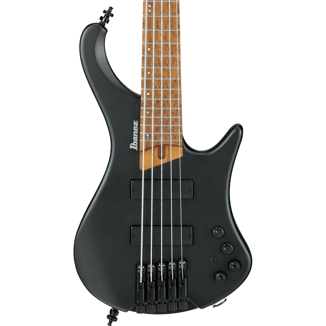 Đàn Guitar Bass 5-dây Ibanez Workshop EHB1005 w/Bag, Black Flat-Mai Nguyên Music