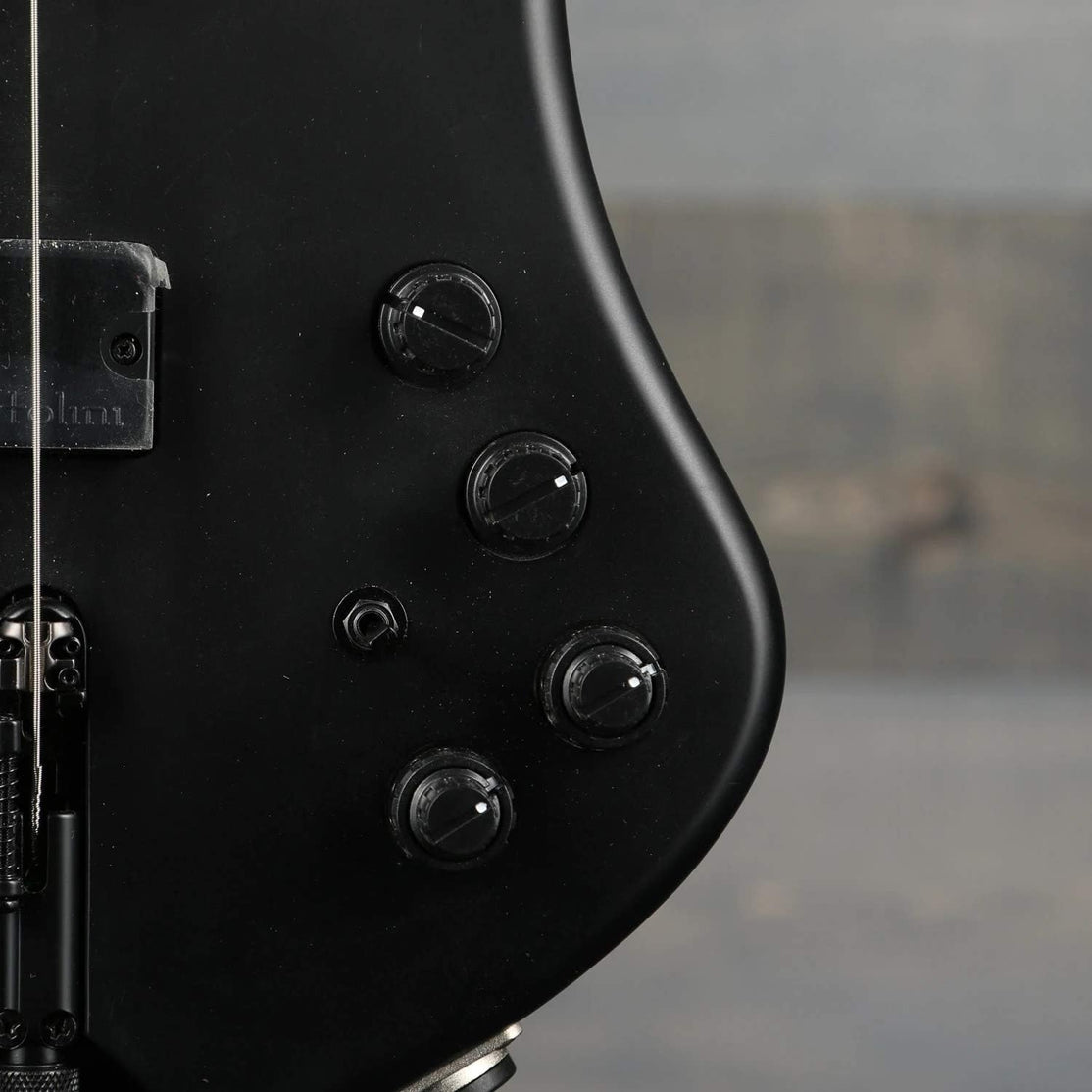 Đàn Guitar Bass 5-dây Ibanez Workshop EHB1005 w/Bag, Black Flat-Mai Nguyên Music