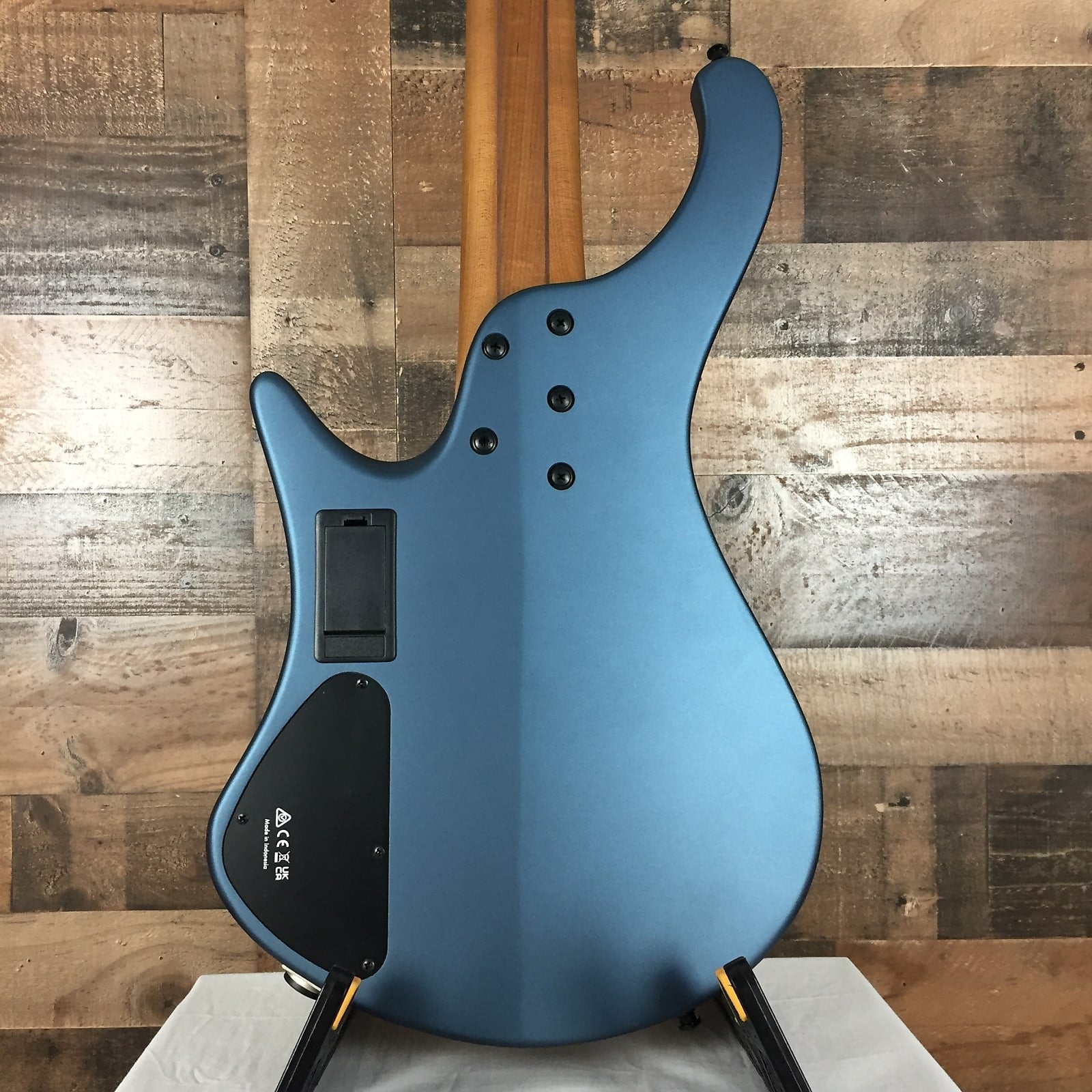 Đàn Guitar Bass 5-dây Ibanez Workshop EHB1005F w/Bag, Arctic Ocean Matte-Mai Nguyên Music