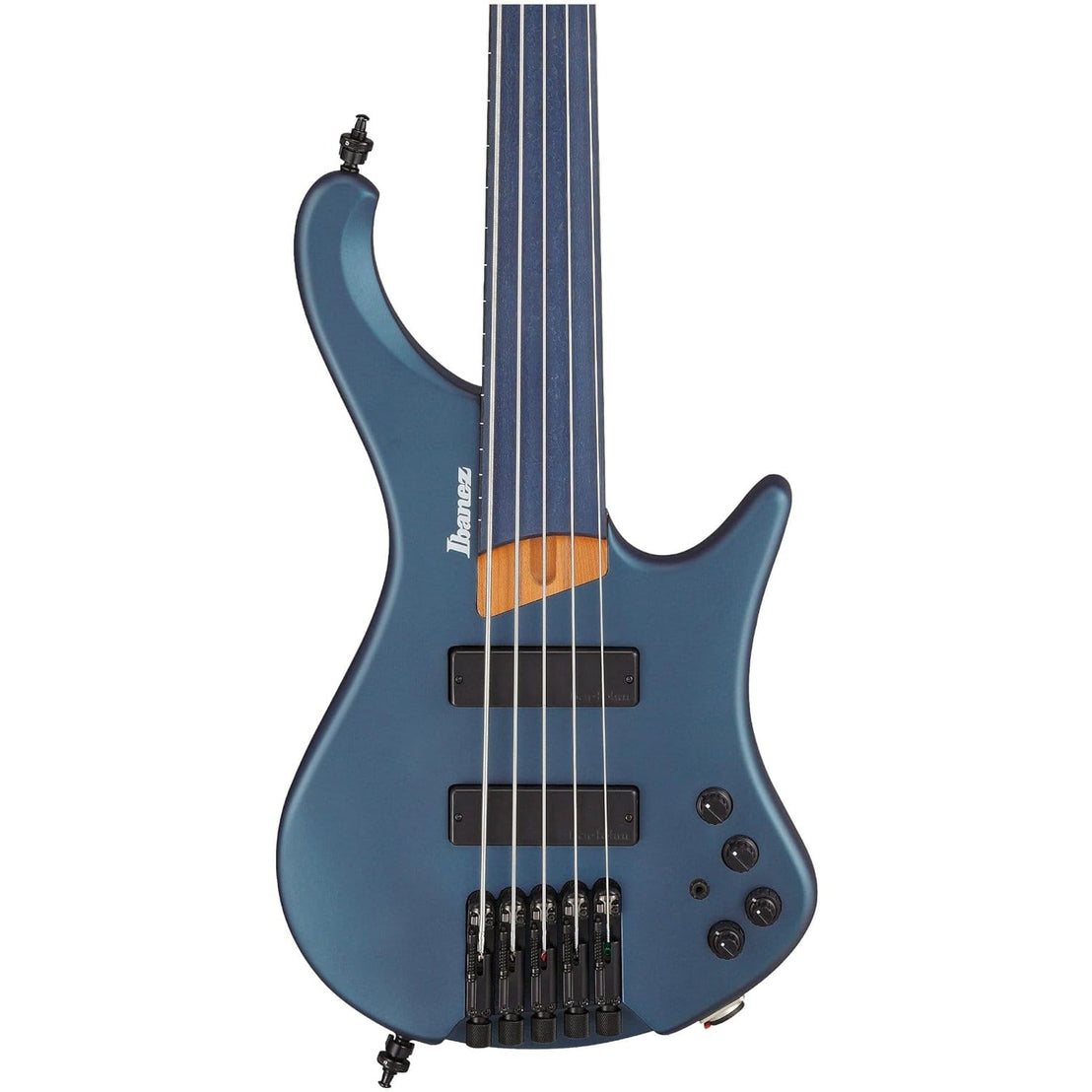 Đàn Guitar Bass 5-dây Ibanez Workshop EHB1005F w/Bag, Arctic Ocean Matte-Mai Nguyên Music