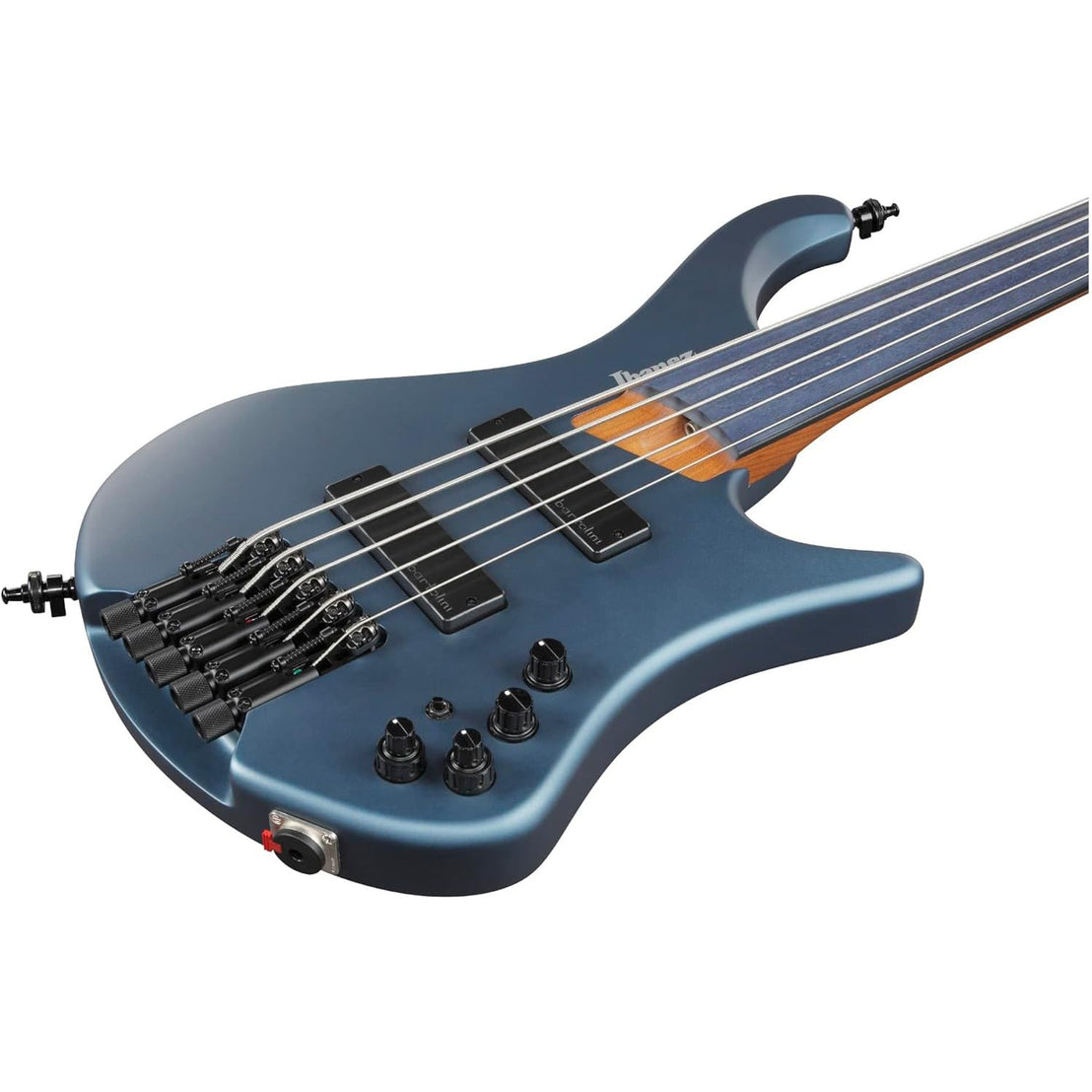 Đàn Guitar Bass 5-dây Ibanez Workshop EHB1005F w/Bag, Arctic Ocean Matte-Mai Nguyên Music