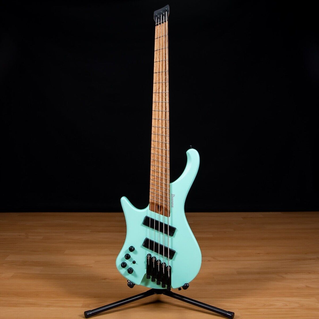 Đàn Guitar Bass 5-dây Ibanez Workshop EHB1005MSL Left-Handed w/Bag, Sea Foam Green Matte-Mai Nguyên Music