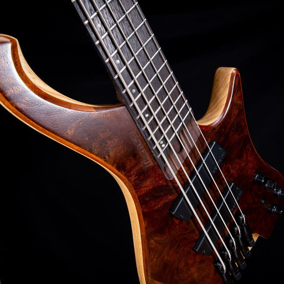 Đàn Guitar Bass 5-dây Ibanez Workshop EHB1265MS w/Bag, Natural Mocha Low Gloss-Mai Nguyên Music