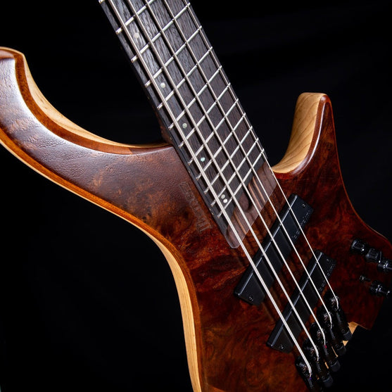 Đàn Guitar Bass 5-dây Ibanez Workshop EHB1265MS w/Bag, Natural Mocha Low Gloss-Mai Nguyên Music