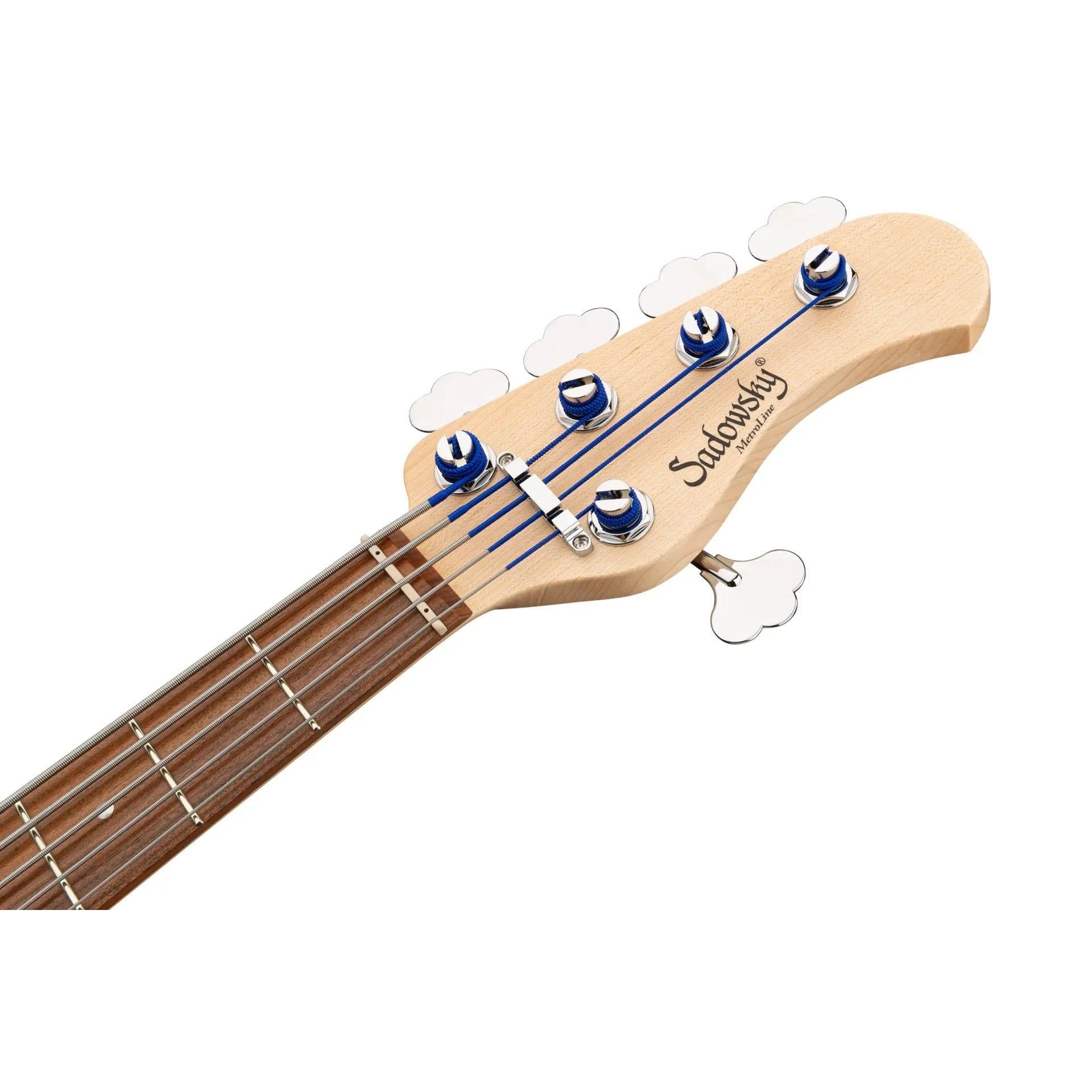 Đàn Guitar Bass 5-dây Sadowsky MetroLine 21-Fret Vintage JJ, Red Alder Body, Morado Fingerboard-Mai Nguyên Music
